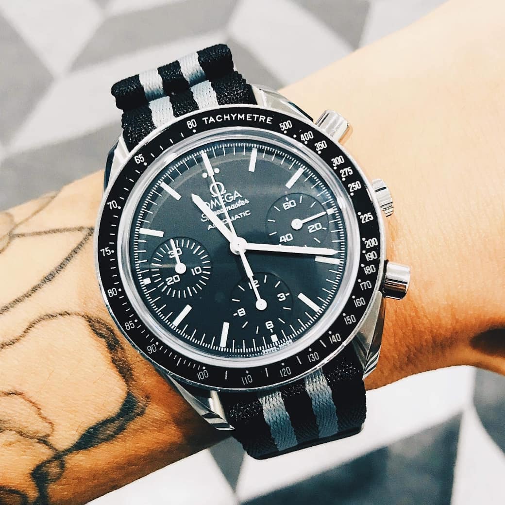 Urban Di Lusso Black & Grey  Strap