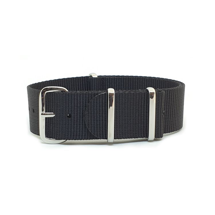 Urban Black One Piece Nylon Strap