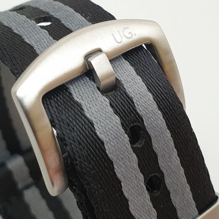 Urban Di Lusso Black & Grey  Strap