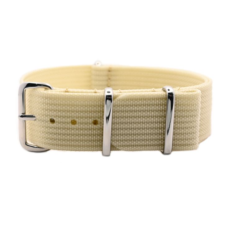 Urban Ribbed Ivory Strap
