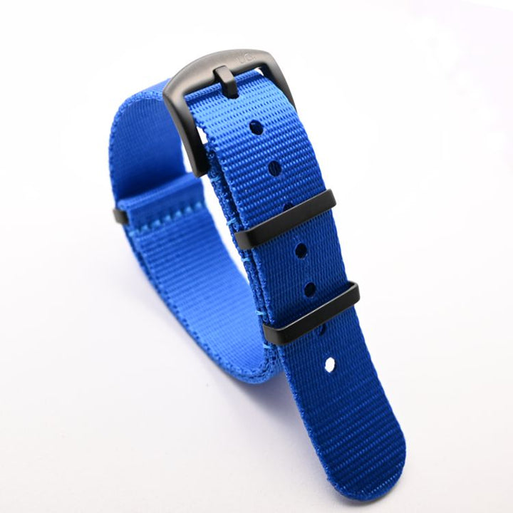 Urban Robusto Crystal Blue Black Series Seatbelt Strap