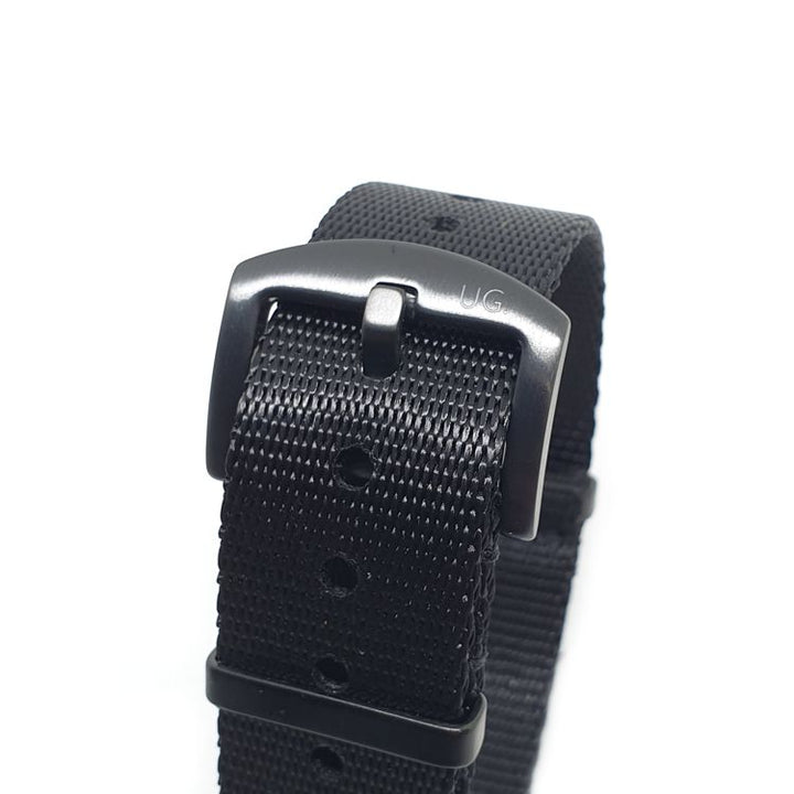 Urban Robusto Black Series Black Seatbelt Strap