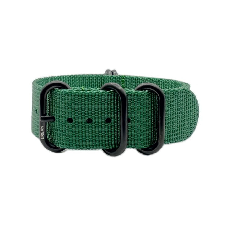Urban Rugged British Racing Green with Brushed Black PVD Buckle