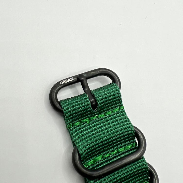 Urban Rugged British Racing Green with Brushed Black PVD Buckle