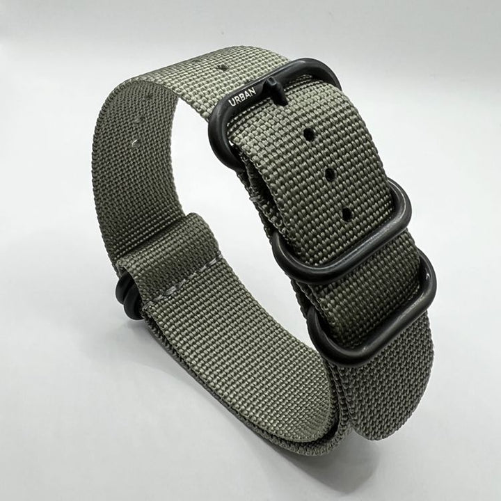 Urban Rugged Grey with Brushed Black PVD Buckle