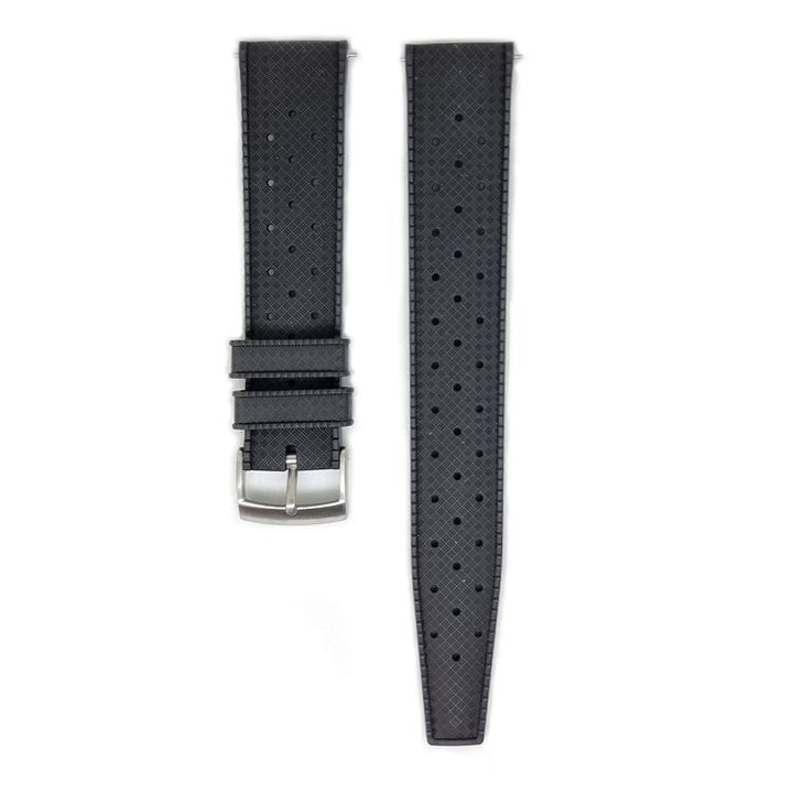 Urban Tropicana Black  Rubber Tropic  Watch Strap
