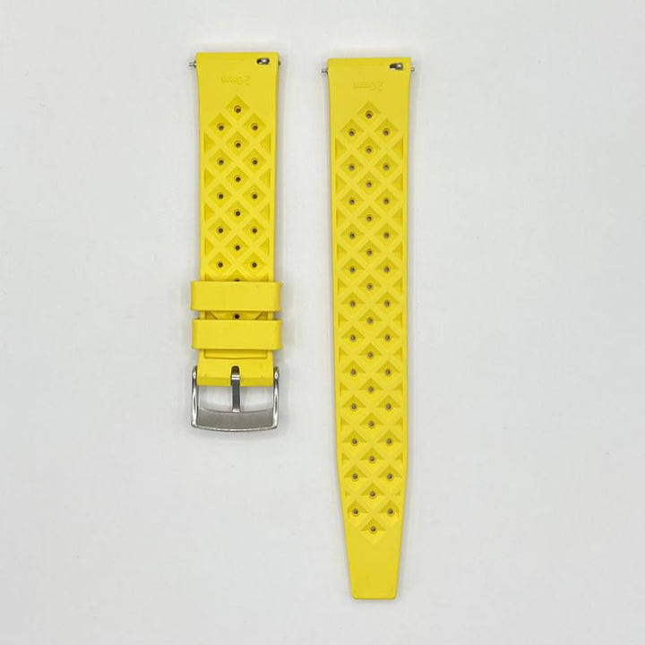 Urban Tropicana Yellow Rubber Tropic Watch Strap