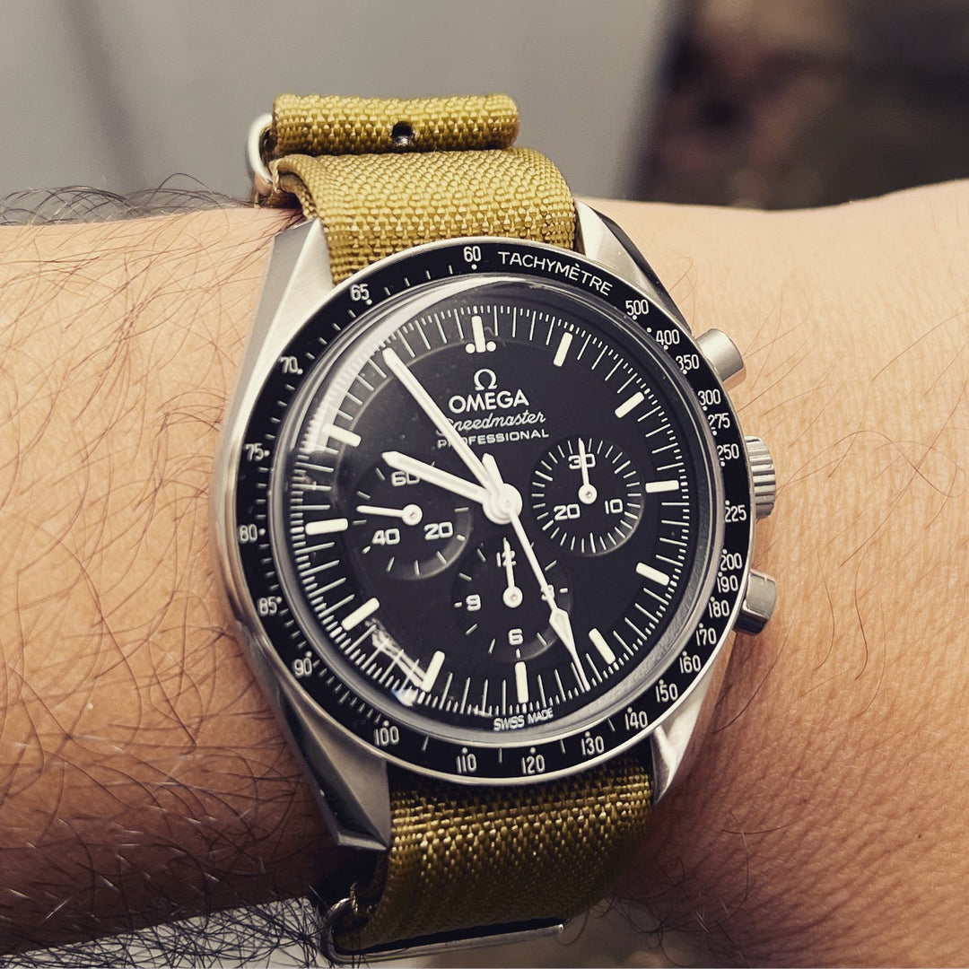 Urban Ribbed Mustard Strap