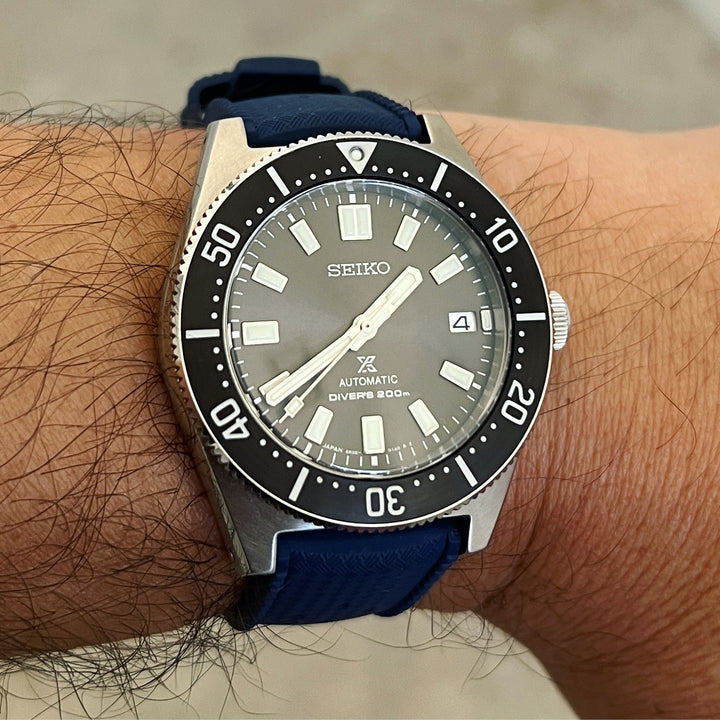 Urban Tropicana Navy Blue Rubber Tropic Watch Strap