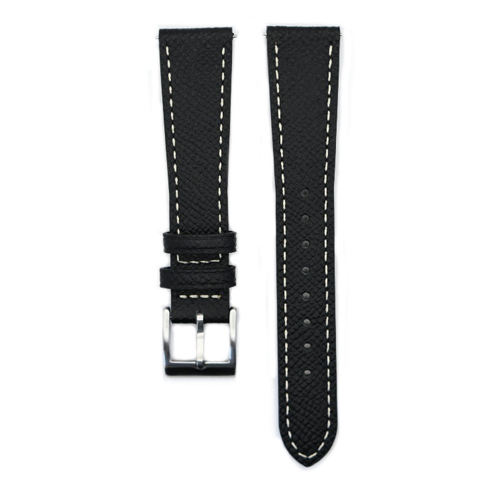 Urban Espresso Pebble Grain Leather Watch Strap