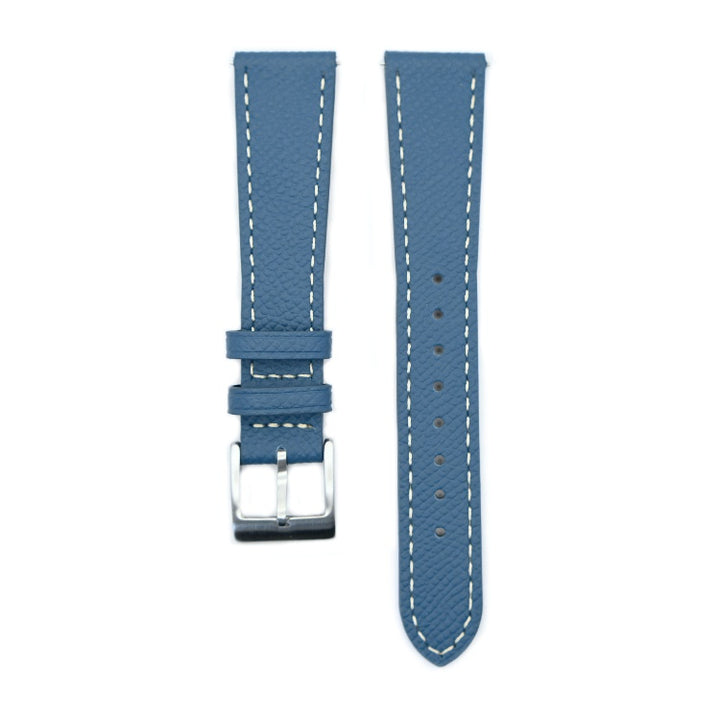 Urban Nautical Pebble Grain Leather Watch Strap