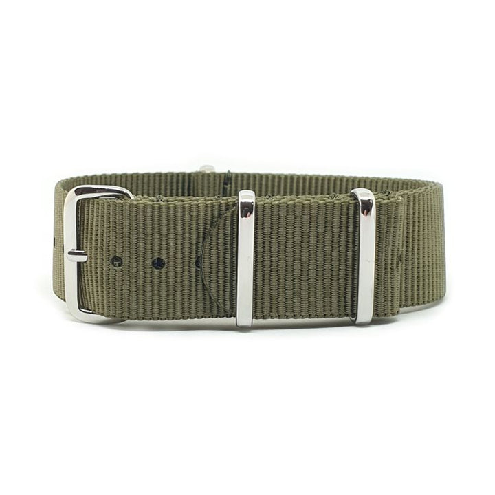 Urban Olive Green One Piece Nylon Strap