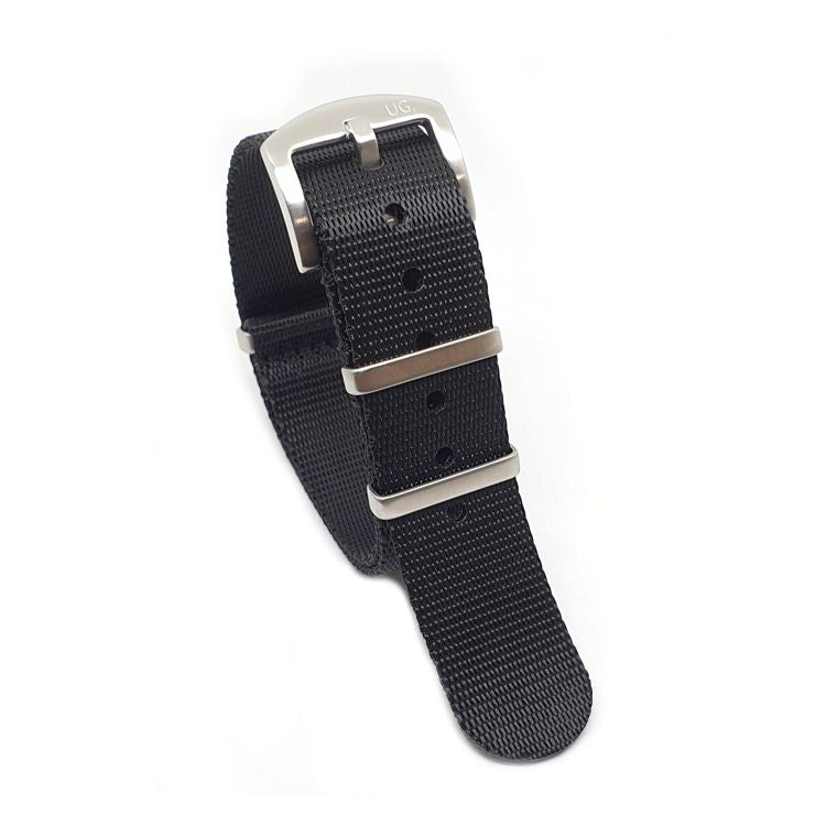 Urban Robusto Black Seatbelt Strap