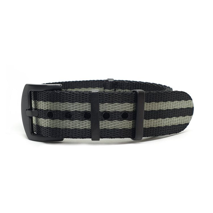 Urban Robusto Black Series Grey & Black Seatbelt Strap