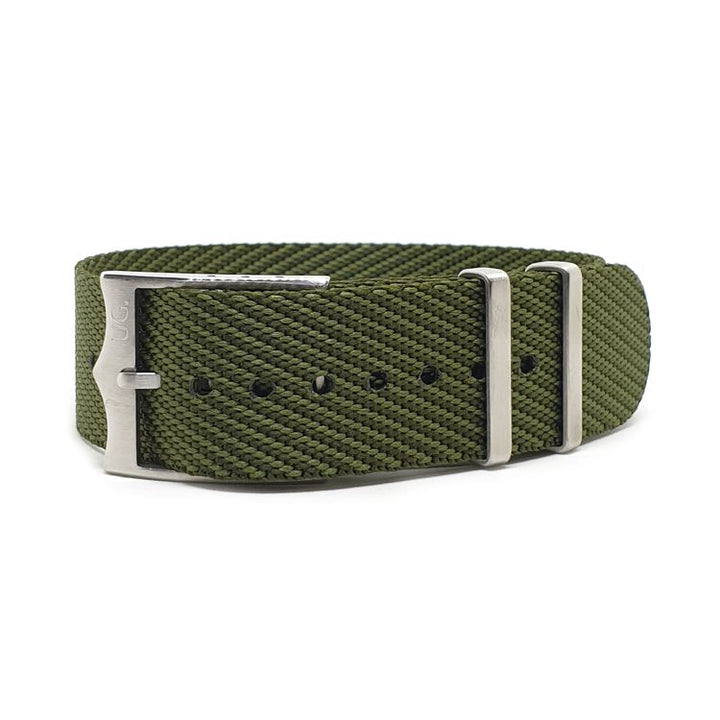 Urban Unico Khaki Green Single Pass Watch Strap