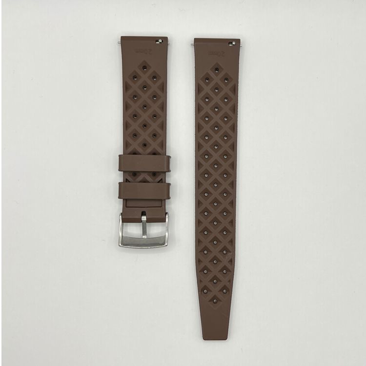 Urban Tropicana Brown Rubber Tropic Watch Strap
