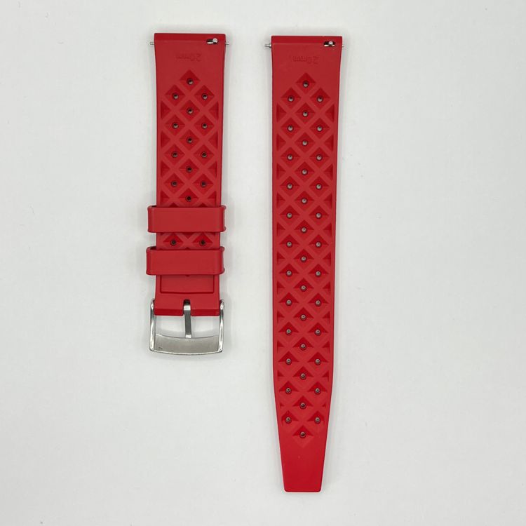 Urban Tropicana Red Rubber Tropic Watch Strap