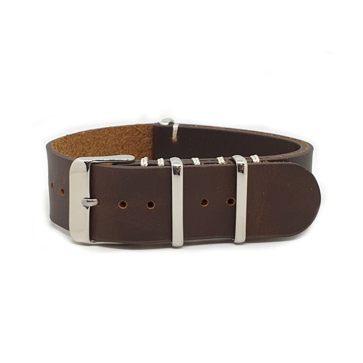 Urban Brown Vintage Leather One Piece Strap