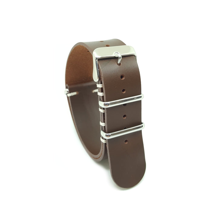 Urban Brown Vintage Leather One Piece Strap