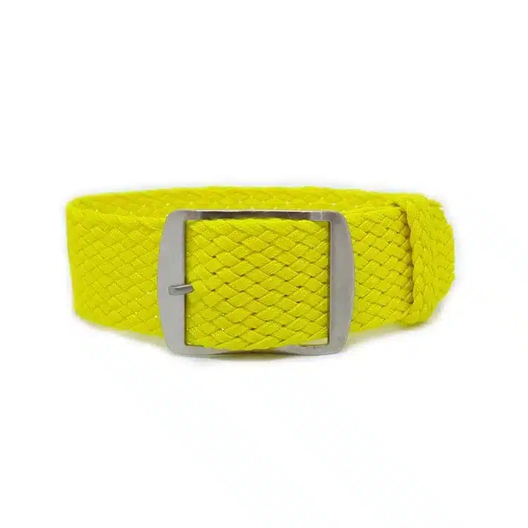 Yellow Perlon Watch Strap - The Urban Gentleman - Watch Straps Australia