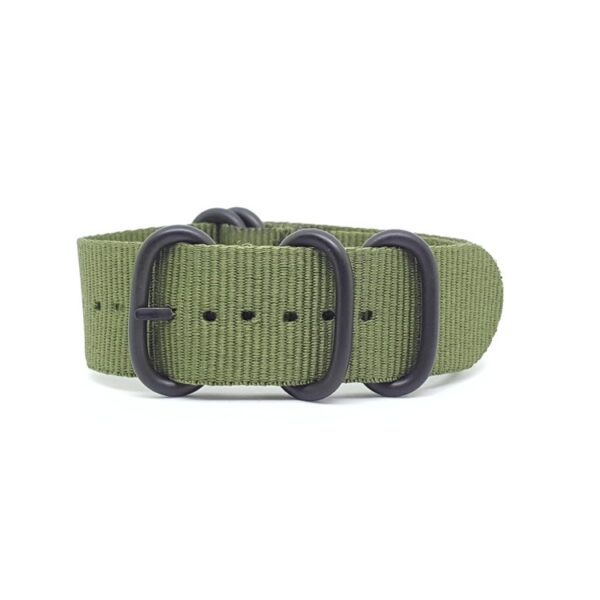 Green - Zulu Watch Strap Black Buckle - The Urban Gentleman - Watch ...