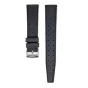 Urban Tropicana Black Rubber Tropic Watch Strap - The Urban Gentleman ...